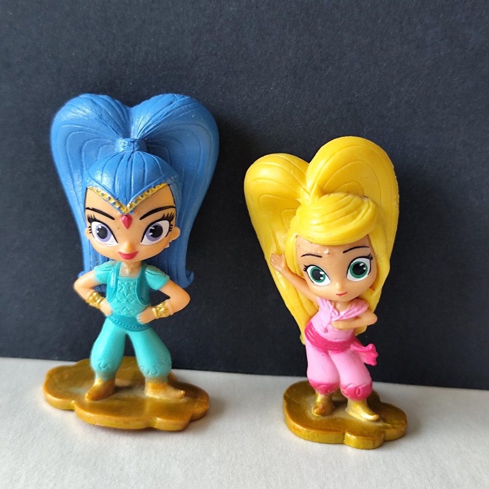 3/$20💗LEAH Nickelodeon SHIMMER AND SHINE PVC TOY FIGURE